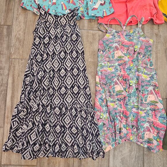 Girls Casual Dress Lot of 8 Size 7/8 Sleeveless Carter’s Old Navy GAP Play - Picture 3 of 7